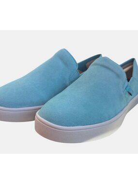 Waco Saylor Size 8.5 D Women’s Aqua Sea Slip On Sneaker EU 39D Wide Spenco NWB